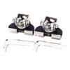 2Pcs LED Light Bar Mounting Bracket A Pillar Hood LED