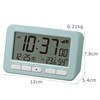 RHYTHM D234 8RZ234SR04 Alarm Clock, Radio Clock, Electronic Sound, Alarm