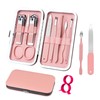 Manicure Set 8 in 1 Nail Clipper Set,RedFlow Nail Clippers,Fingernail