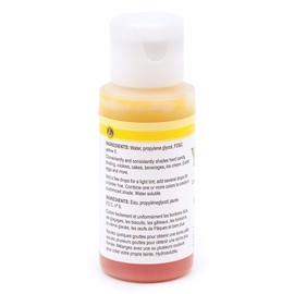LorAnn Yellow Liquid Food Coloring, 1 Ounce Bottle