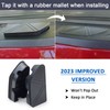 TOPINSTALL 2025 Stylish Bed Rail Stake Pocket Covers Compatible with