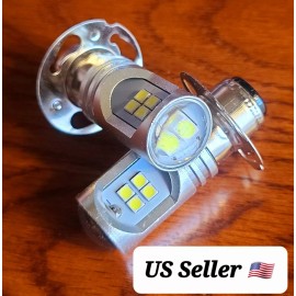 MHK Lighting 2 Super Bright LED Bulb for Massey Ferguson 10, 1020 103012V RP35 Double contact