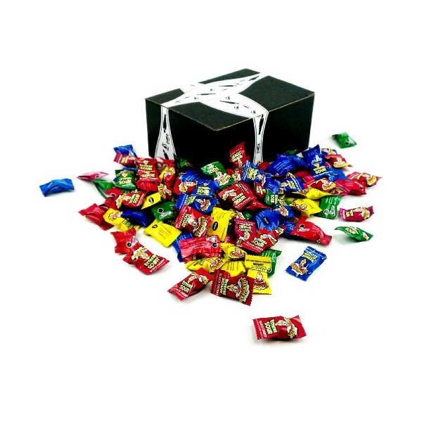 Warheads Extreme Sour Candy, 1 lb Bag in a BlackTie Box