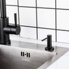 Matte Black Kitchen Sink Soap Dispenser GAPPO Countertop Pump Hand