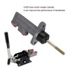 Clutch Master Cylinder 0.625 Bore Hydraulic Handbrake Pump Aluminum Alloy