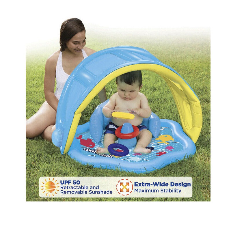 The Original SwimSchool SwimSchool Level 1 Baby Splash Mat w/Inflatable