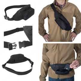 Rothco Canvas Fanny Pack Belt Waist Bag Cross Body Sling Shoulder Travel Bag