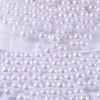 600pcs Pearl Beads for Crafts, 8mm Round Pearl Beads with