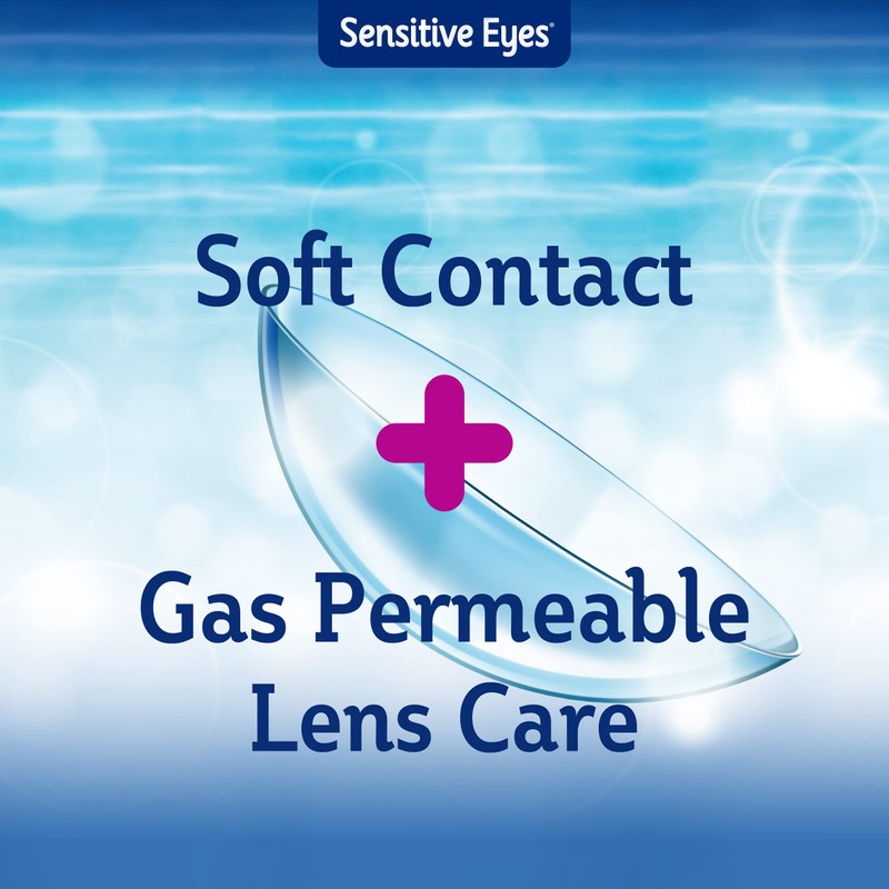 Bausch + Lomb Sensitive Eyes Saline Solution, Gentle Daily Rinse