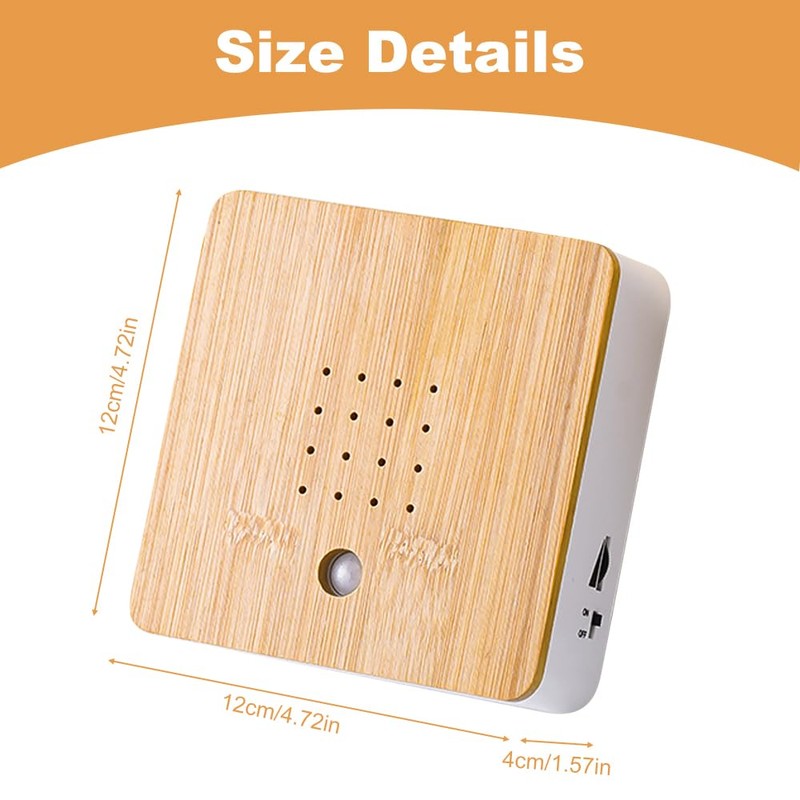 Mineup Bird Chirping Box, Natural Sounds Box, Bird Singing Motion