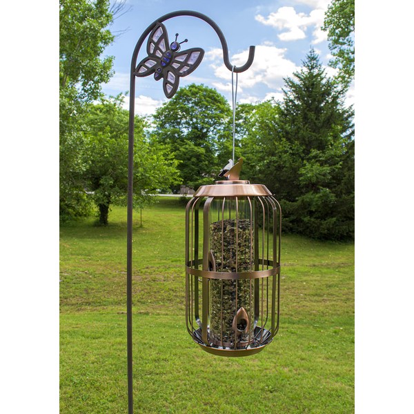 Outdoor Leisure Products Deluxe Bird Feeder, Copper