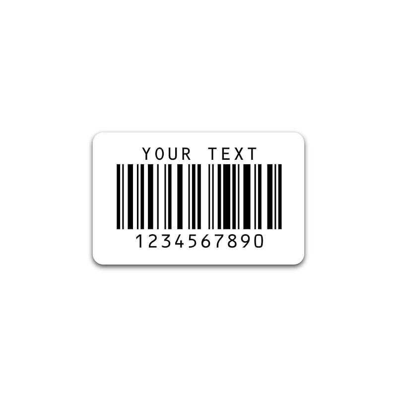 Custom Barcode Labels - Sequential or Identical Barcode Stickers -
