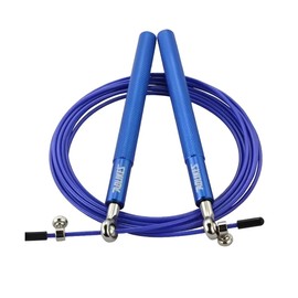 Adjustable High Speed Steel Skipping Jump Rope Dual Bearings Gym Boxing Dual Bearings Design for Smooth Rotation - Ideal for Gym, Boxing, and Fitness Training