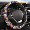 Subily American Flag and Eagle Elastic Steering Wheel Cover, Thickened