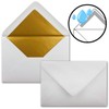 50 x B6 envelopes with gold inner lining, 12.5 x