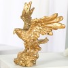 H&W Golden Eagle Statue, Flying Wild Bird Eagle Decorative Bronze