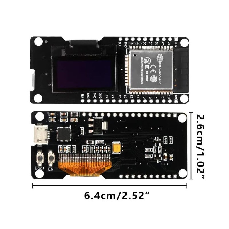 ESP32 OLED 0.96" Wi-Fi Modules+ Blue-Tooth Dual ESP-32 ESP-32S ESP8266