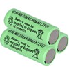Yibatopow 8 Packs Ni-MH 2/3AAA 1.2v 300 mah Rechargeable Batteries