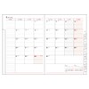 Daigo Notebook 2026 Award Monthly Block B6 Camel E8455 Starts