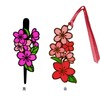Chikhiko 12531 Stained Glass Style Bookmark Die-Cut Cherry Blossom Gold