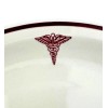 New Homer Laughlin Caduceus US Army Medical Corps 9" Dinner