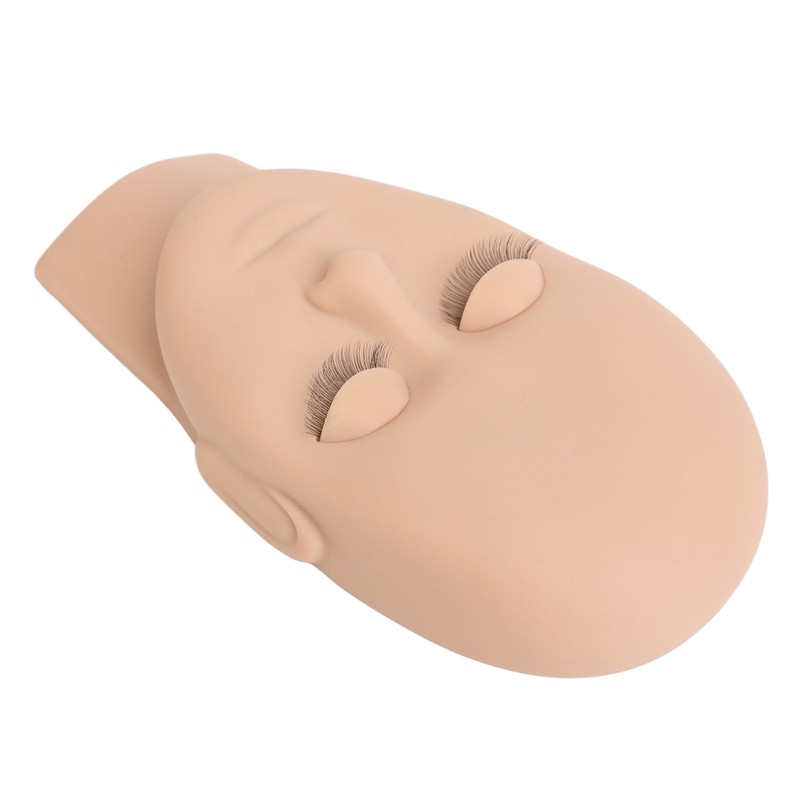 Lash Mannequin Head Makeup Eyelash Extension Practice Doll Head with