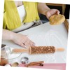 Gatuida Flower Rolling Pin for Wedding Holiday Christmas Mother's Day