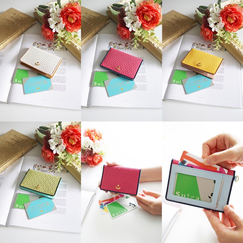 [フレームワーク] パスケース 本革 ライトグリーン FW-45045-54