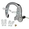 Gorin GR1000-SL Dimple Key Large Ring Lock, Silver