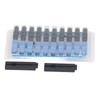 100Pcs Fiber Optic Connector Kit Embedded Type Fiber Optic Fast