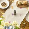 Artoid Mode Flowers Butterfly Summer Table Runner, Seasonal Kitchen Table