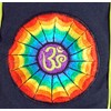 GURU SHOP Yoga Mat Bag Rainbow Om Wine Men/Women Cotton