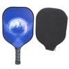 Lightweight Pickleball Paddle Racket Textured Fiberglass Surface PP Core Comfortable