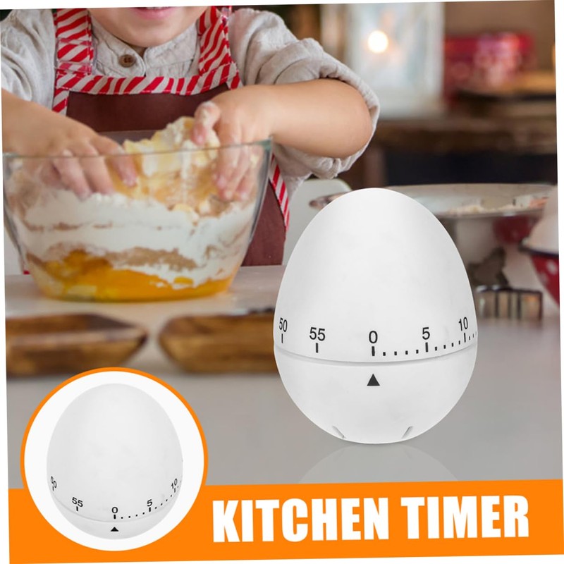 BIUDECO 2pcs Kitchen Timer Rotating Mechanical Timer for Cooking Studying