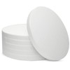 6-Pack 12x12-Inch White Round Foam Circles - 1-Inch Thick Foam