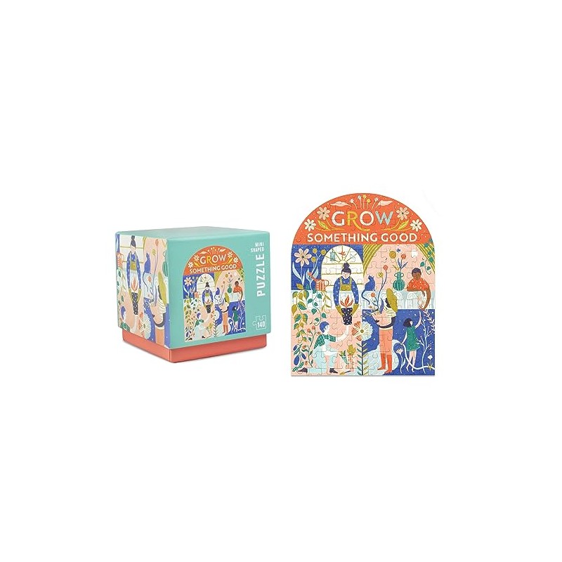 Lantern Press Mini Jigsaw Puzzle for Adults, Firelight Collection, Grow