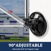2 Pack Car Flag Pole with Suction Cup Mount, 18-62.4''