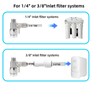 Feed Water Adapter Water Line Splitter,Brass Water Supply Valve,Faucet Valves,Feed