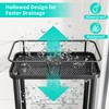 HapiRm Standing Corner Shower Caddy - 3 Tier Corner Shower