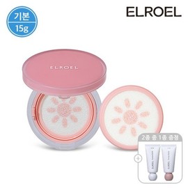 LLOLL 기본 피치 핑크 톤업 팡팡 선쿠션 15g 본품1+리필1+크레마 핸드크림 Basic Peach Pink Tone-Up Ppang Ppang Sun Cushion 15g Main Product 1 + Refill 1 + Crema Hand Cream