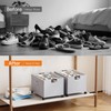 HOUSE AGAIN 2 Pack Shoe Organizer for Closet, Shoe Storage