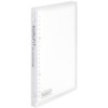 Maruman F091-98 Kurufit Loose Leaf Binder, A5, 20 Holes, Clear