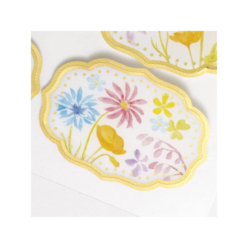 NB Letter Set A5 Fleurir Bloomy 1400101 (19) 8 Posts,