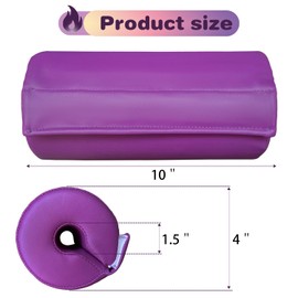 kechery Detachable Gymnastics Bar Pad, Protective Sleeve for Gymnastics Bar, Uneven Bars, Parallel Bars, Ballet Bar.