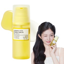 Pul-li 풀리 레몬 비타 버블 세럼 95ml / 기 미 잡티 개선브라이트닝 Pullee Lemon Vita Bubble Serum 95ml / Spot Improvement Brightening