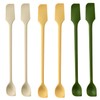 UCSAJI Silicone Jar Scraper Long Dual End Silicone Spatula Thin