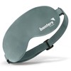 Banters Organic Eye Pillow Velvet Buckwheat & Eucalyptus Blue 23