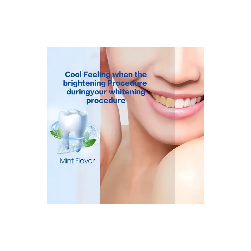 28 Tiras Blanqueadoras Dentales 5d White Higiene Bucal