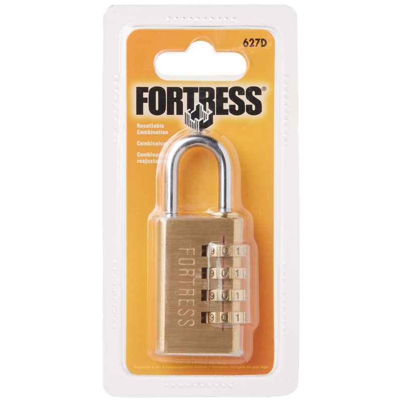 Master Lock Fortress Padlock, Set Your Own Combination Luggage Lock,