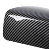 2PCS Side Mirror Cover Left Right Carbon Fiber Pattern 76201